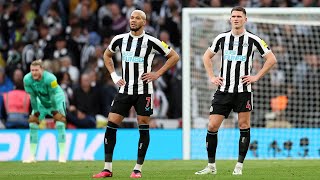 Newcastle United 0 Manchester United 2  Carabao Cup Final Highlights [upl. by Atinhoj778]