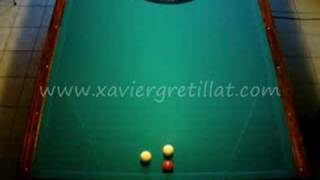 Billard français  Billiard ELearning  série 05  10 prises daméricaine  2ème partie [upl. by Corney]