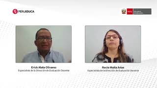 MINEDU ✅SIMULACION DE ENTREVISTA CRITERIO 1 [upl. by Tolman]