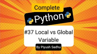 Python Expert Shares TOP Local vs Global Variables Techniques [upl. by Aire895]