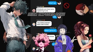 BNHAMHAMina Exposed Deku TikTok and Streams secret relationship [upl. by Enimaj]