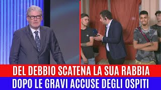 DEL DEBBIO IN FURIA LA REAZIONE ALLA GRAVE ACCUSA IN DIRETTA [upl. by Kile]