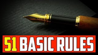 51 Basic Rules of Stock Market Trading [upl. by Ahsim79]