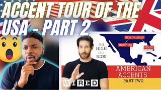 🇬🇧BRIT Reacts To A USA ACCENT TOUR  PART 2 [upl. by Deck]