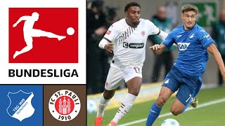 TSG 1899 Hoffenheim vs FC St Pauli ᴴᴰ 02112024  9Spieltag  1 Bundesliga  EA FC 25 [upl. by Enneite]