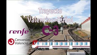 RenfeCercanias🚆🛤Trayecto C3 ValenciaBuñol en 592 [upl. by Ahsirat]