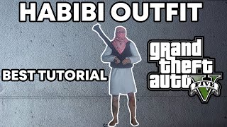 HABIBI OUTFIT IN GTA BEST TUTORIAL [upl. by Clercq]