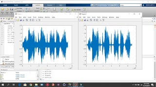 Simple audio denoising using wavelet decomposition and thresholding wavelet denoising  MATLAB [upl. by Thirza]