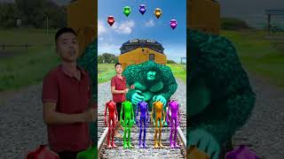 equal dame tu cosita 5 different colors alien dance vs ten Gta 5 bigfoot amp train driver tom [upl. by Rhynd621]