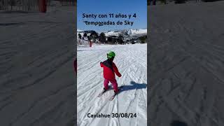 Sky  Caviahue Neuquen Fines de Agosto 2024 Eloisa 4 Años  Santino 11 Años [upl. by Chladek286]