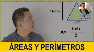 Áreas y perímetros de polígonos regulares  Explicado desde cero [upl. by Nosyaj621]