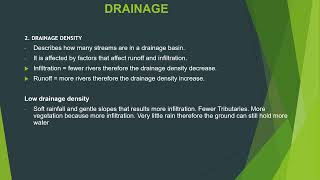 Geography Grade 12 Geomorphology Drainage system in South Africa by MR I Nkumbuza [upl. by Northrup709]