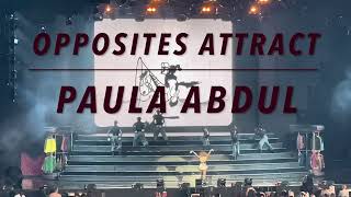 Paula Abdul  Opposites Attract video 4 of 7  Magic Summer TourRaleigh NC 72824 Paulaabdul [upl. by Nnaassilem630]