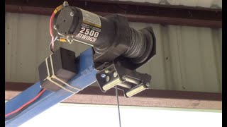 Will the DIY Truck Jib Crane lift the Generator [upl. by Afaw795]