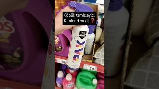 pak temizleyici kimler memnun köpük temizleme temizlikmalzemesitemizlikönerileri şokmarketşok [upl. by Terri22]