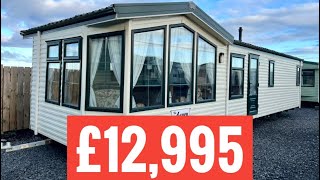 Offsite static caravan for sale Scotland UK double glazed amp central heated Willerby Aspen 37x12 2bed [upl. by Sterner]