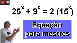 GRINGS  Equação Exponencial para mestres [upl. by Des797]