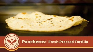 Pancheros Franchise Fresh Pressed Tortilla [upl. by Ycrad]