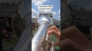 Mandarins 2023 Brass Feature Euphonium Cam music euphonium mandarins dci [upl. by Urquhart]