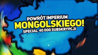 IMPERIUM MONGOLSKIE I 40 000 SUBÓW  AGE OF HISTORY III [upl. by Vins]