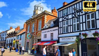 MELTON MOWBRAY  4K Town Centre Walk  🥧The Pork Pie Capital [upl. by Fernald]