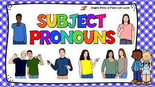 LECCIÓN 1 CÓMO USAR LOS PRONOMBRES PERSONALES EN INGLÉS  EXPLICACIÓN DE LOS SUBJECT PRONOUNS [upl. by Palmer]