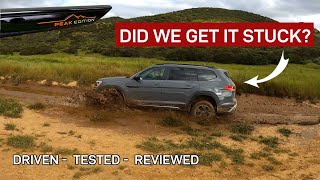 OFFROAD in the 2024 VW Atlas Peak Edition DID WE GET STUCK [upl. by Naehs]