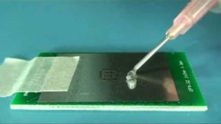 QFN IC Prototyping 1 of 2  Solder Paste and Chip Placement [upl. by Ahaelam]