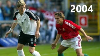 Erstes Länderspiel von Bastian Schweinsteiger und Lukas Podolski 06062004 [upl. by Matuag231]