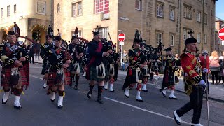 Scottish and North Irish Yeomanry Freedom of City Parade [upl. by Kanter733]