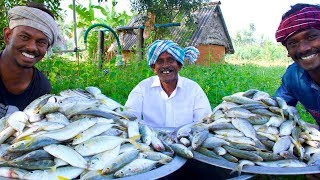 Traditional Fish Curry  Cooking Fish Recipe with Traditional Hand Ground Masala  Village Food [upl. by Anorahs]