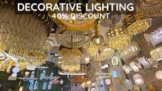 Massive Collection Imported Decorative Lights  Jhoomar Wall Lights Architectural  Leolux Lights [upl. by Tingley]