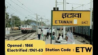 इटावा रेलवे जंक्शन  Etawah Railway Junction Station code ETW  Indian Railway [upl. by Hettie]