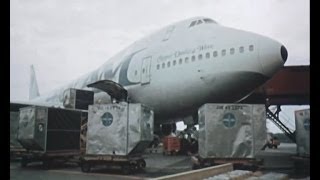 Pan Am Boeing 747121 N749PA quotClipper Dashing Wavequot at Moscow Sheremetyevo Airport 1988 [upl. by Neelrahc]