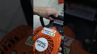 Como funcionar un podador STIHL HS 45 [upl. by Noek3]