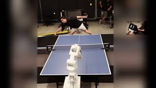 Some highlights  Achieving human level competitive robot table tennis [upl. by Filmore643]