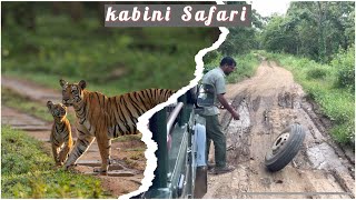 Safari mai jeep ka tyre nikal gaya  kabini jungle reserve jeep and river safari Nagarhole tiger [upl. by Eserahc]