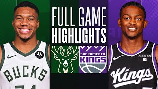 BUCKS at KINGS  FULL GAME HIGHLIGHTS  March 12 2024 [upl. by Enidanreb]