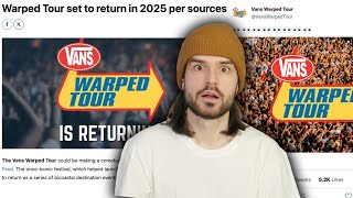 Warped Tour Is Coming Back In 2025 [upl. by Solrac]