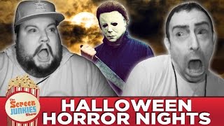 Halloween Horror Nights  Screen Junkies Scare [upl. by Ettenoj518]