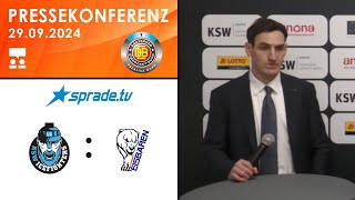 29092024  Pressekonferenz  KSW IceFighters Leipzig vs Hammer Eisbären [upl. by Ressay]