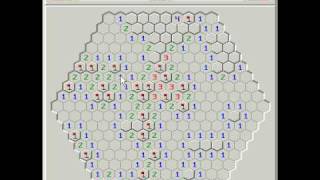 hexagonal intermediate minesweeper in 60 seconds [upl. by Philippe]