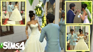 SIMS4 Vlog W Maddog My Sims Wedding [upl. by Cnut]