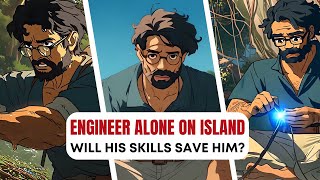 The Resonator An Engineer on a Deserted Island  A Short Anime Film 4k [upl. by Alexio]