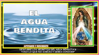 ✨Descubre los Secretos del AGUA BENDITA TODO lo que no sabias y DEBES conocer✨Cristianos en Cristo [upl. by Lrat]