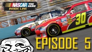 Trolling NASCAR The Inside Line  Ep 5 quotPiece of Poopquot [upl. by Woehick]