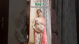 My 7th month baby bump🧿🤰 shorts minivlog pregnancy pregnancyjourney [upl. by Troc836]