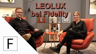 Wir zeigen euch unsere Leolux Ausstellung  High End Möbel bei Fidelity Hamburg [upl. by Boland476]