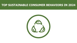 What are the Top Sustainable Consumer Behaviors in 2024 [upl. by Goldfarb]