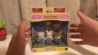 ASMR Unboxing Calico CrittersTernurines No Talking [upl. by Nairred]